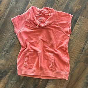 American Eagle Distressed Sleeveless Knitted Top